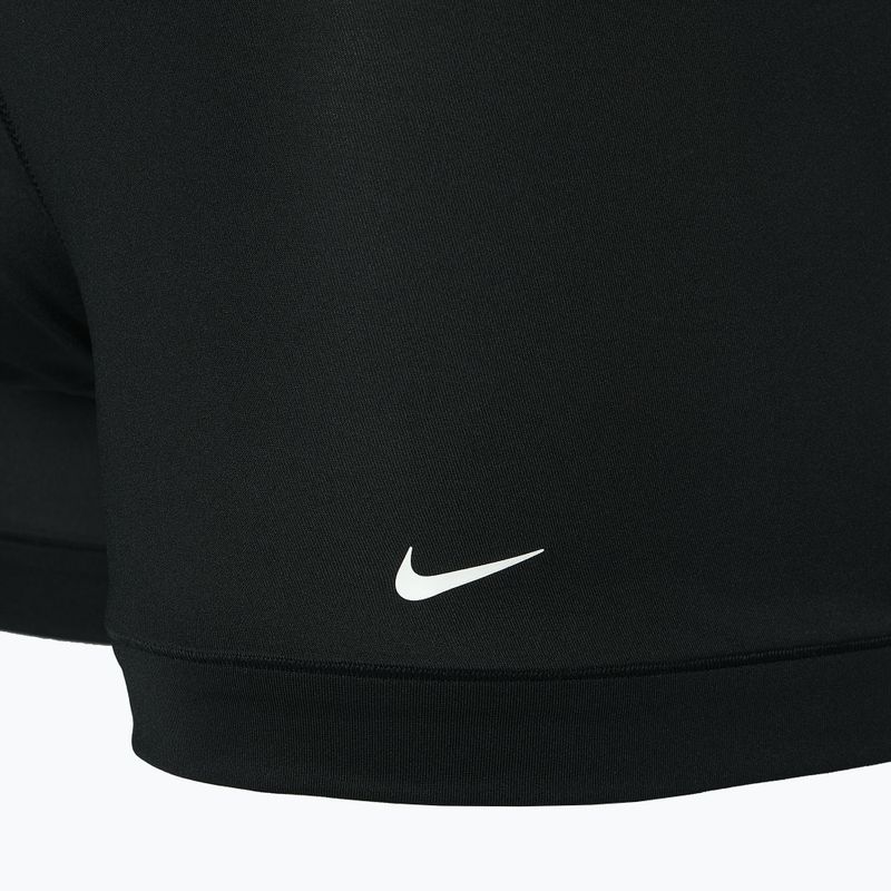 Boxeri pentru bărbați Nike Dri-Fit Essential 3 pary swoosh life print/uni red/black