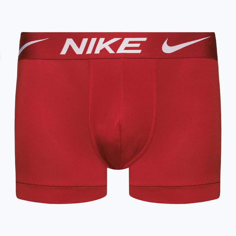 Boxeri pentru bărbați Nike Dri-Fit Essential 3 pary swoosh life print/uni red/black
