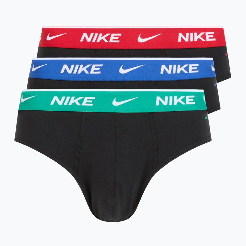 Slipuri pentru bărbați Nike Everyday Cotton Stretch Brief 3 pary multicolor