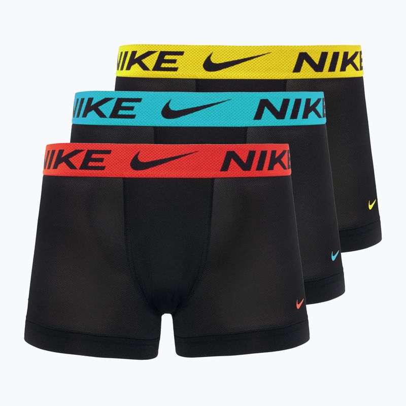 Boxeri pentru bărbați Nike Dri-FIT Cotton Trunk 3 perechi multicolor