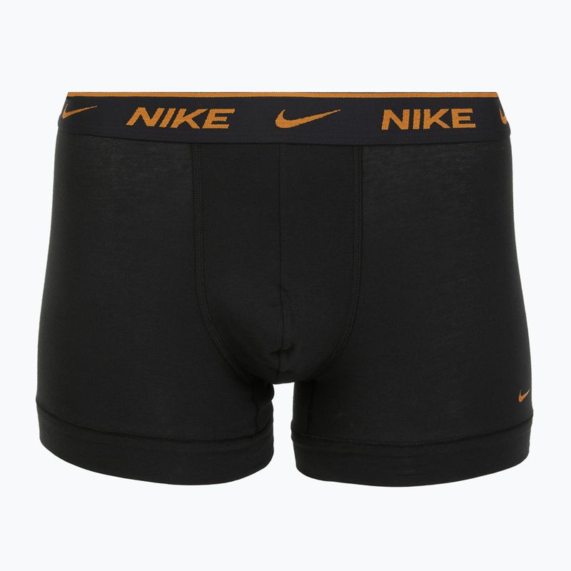 Boxeri pentru bărbați Nike Everyday Cotton Stretch Trunk 3 perechi light crimson/midnight navy/black 4