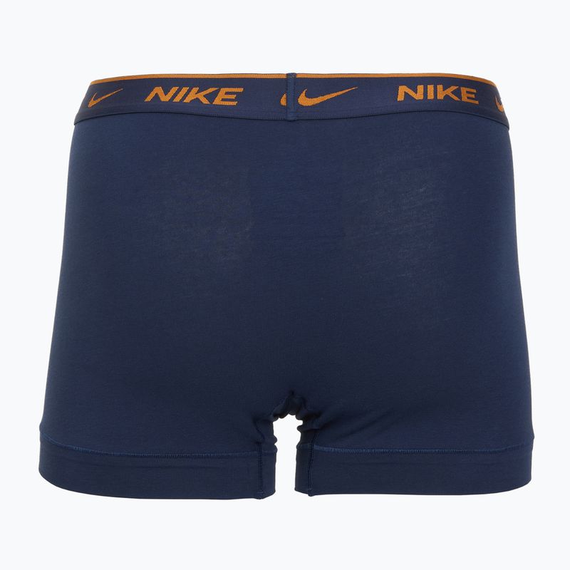 Boxeri pentru bărbați Nike Everyday Cotton Stretch Trunk 3 perechi light crimson/midnight navy/black 5