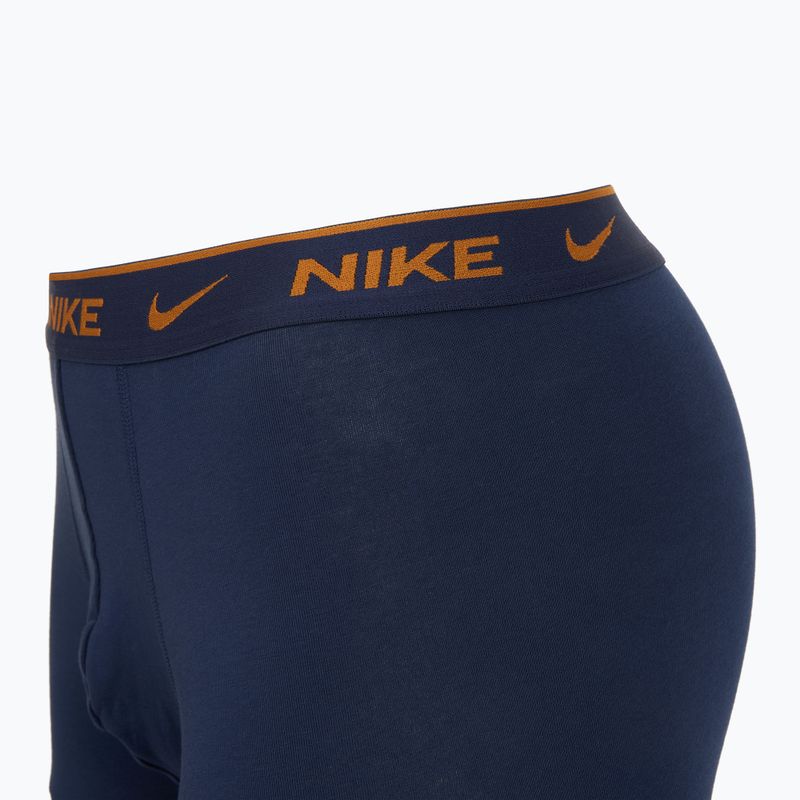 Boxeri pentru bărbați Nike Everyday Cotton Stretch Trunk 3 perechi light crimson/midnight navy/black 6