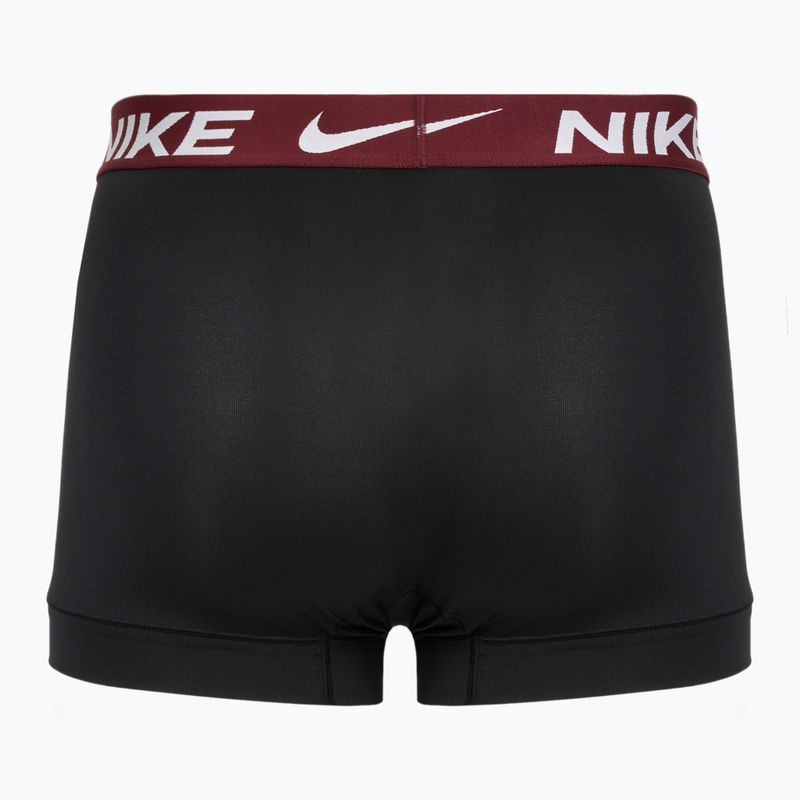 Boxeri pentru bărbați Nike Dri-Fit Essential Micro Trunk 3 pary black university gold/deep night/dark team red wb 2