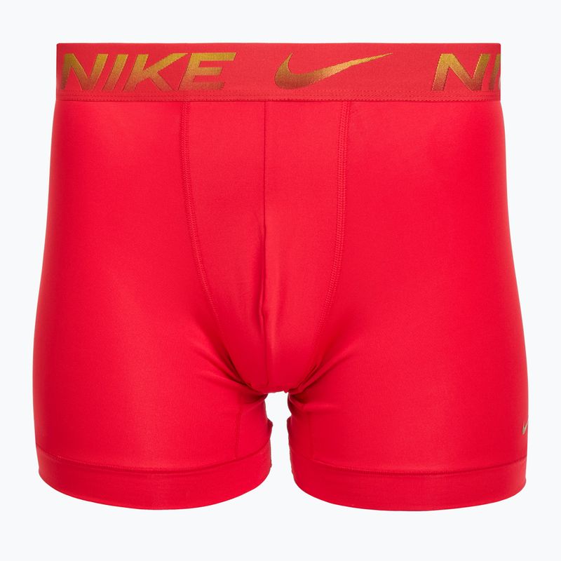 Boxeri pentru bărbați Nike Dri-Fit Essential Micro Boxer Brief 3 pary university red/black/black metallic grdient wb 2