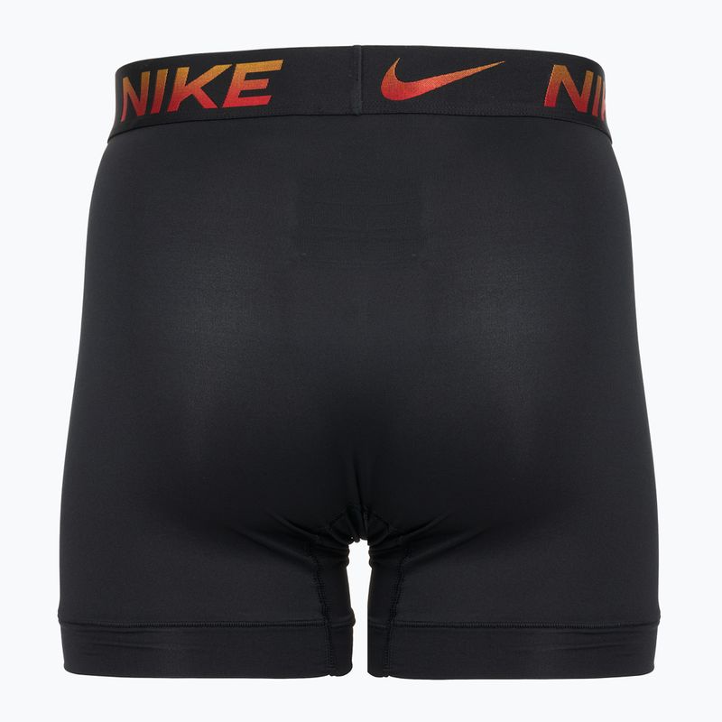 Boxeri pentru bărbați Nike Dri-Fit Essential Micro Boxer Brief 3 pary university red/black/black metallic grdient wb 5
