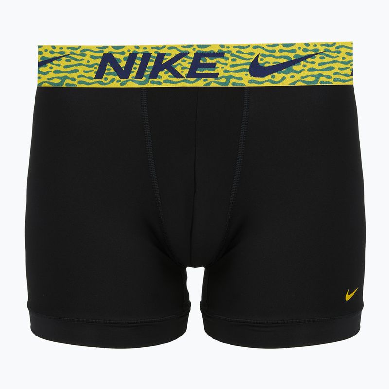 Boxeri pentru bărbați Nike Dri-Fit Essential Micro 3 pairs blklightcrimson/ brightcitron/evergreenaur 4