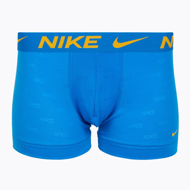 Boxeri pentru bărbați Nike Elite Breathe Trunk 3 perechi photo blue/midnight navy/black 2