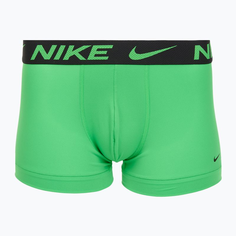 Boxeri pentru bărbați Nike Dri-FIT Cotton Trunk 3 pary deep night/university gold/green shock 2