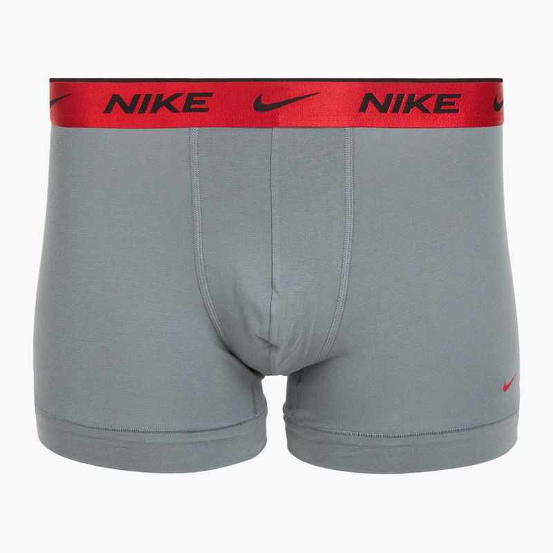 Boxeri pentru bărbați Nike Everyday Cotton Stretch Trunk 3 perechi blk mt airmx wb/uni red/clear grey high shine wb 2