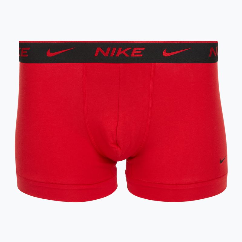 Boxeri pentru bărbați Nike Everyday Cotton Stretch Trunk 3 perechi blk mt airmx wb/uni red/clear grey high shine wb 3