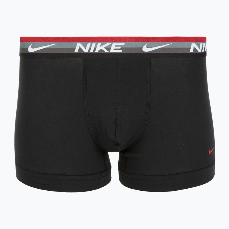Boxeri pentru bărbați Nike Everyday Cotton Stretch Trunk 3 perechi blk mt airmx wb/uni red/clear grey high shine wb 4