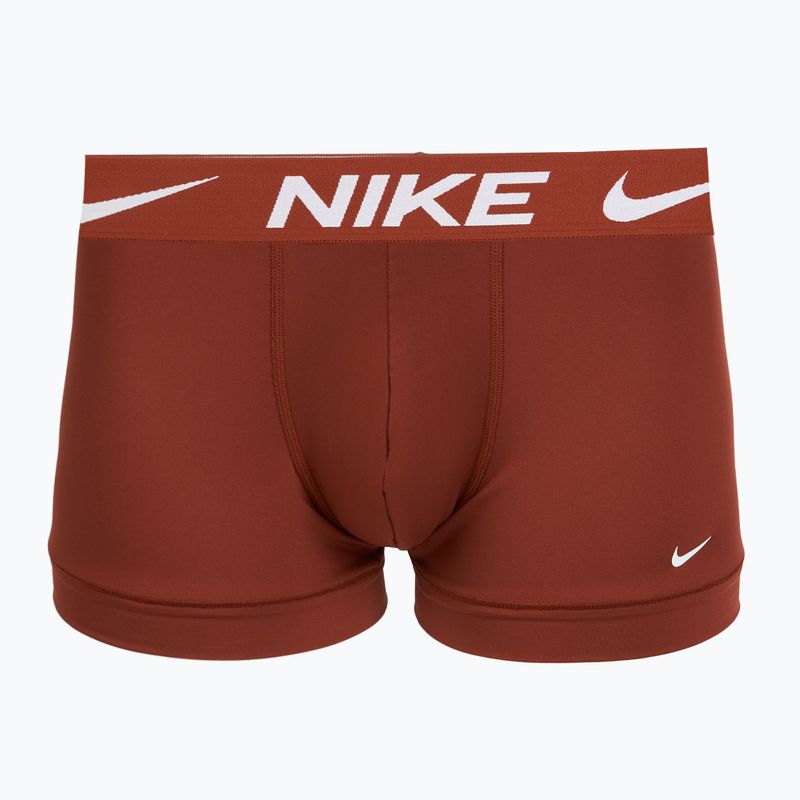 Boxeri pentru bărbați Nike Dri-Fit Essential 3 pairs black nike print/mars stone/deep night 4