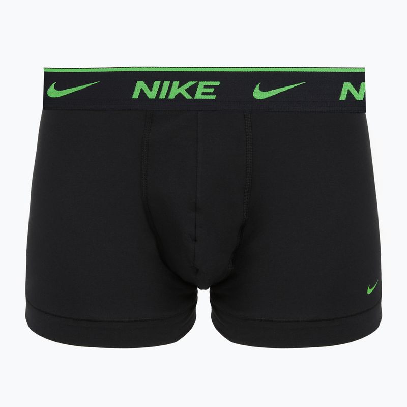 Boxeri pentru bărbați Nike Essential Cotton Stretch 2 pairs black pepper 3