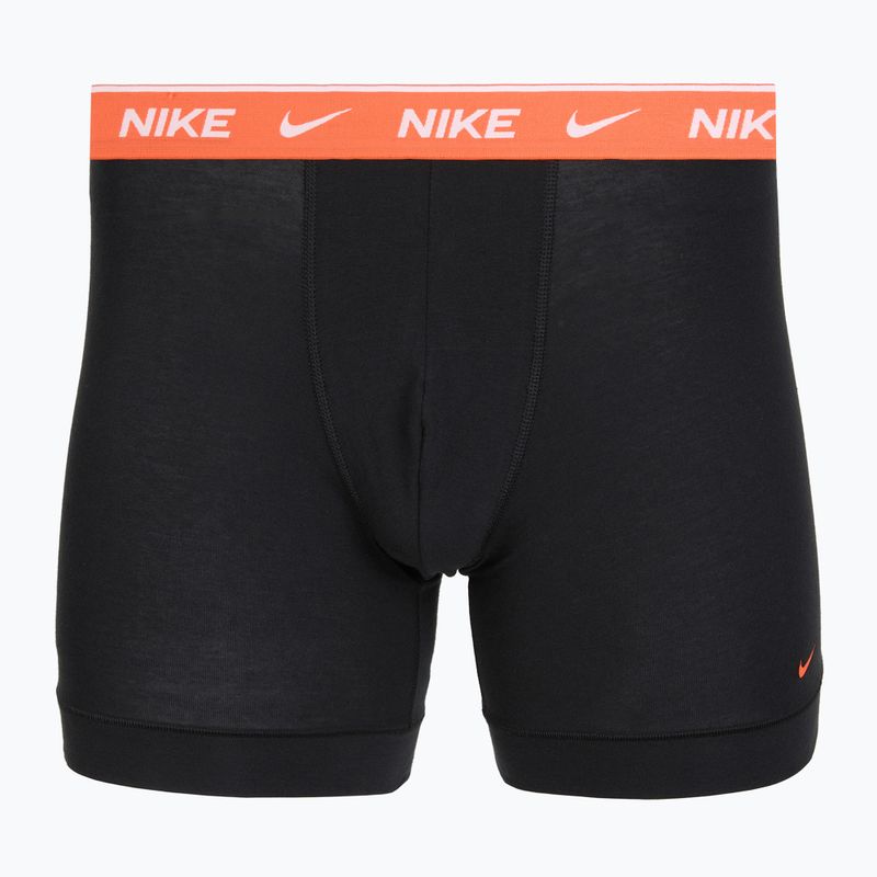 Boxeri pentru bărbați Nike Essential Cotton Stretch 3 pairs cinder black 2