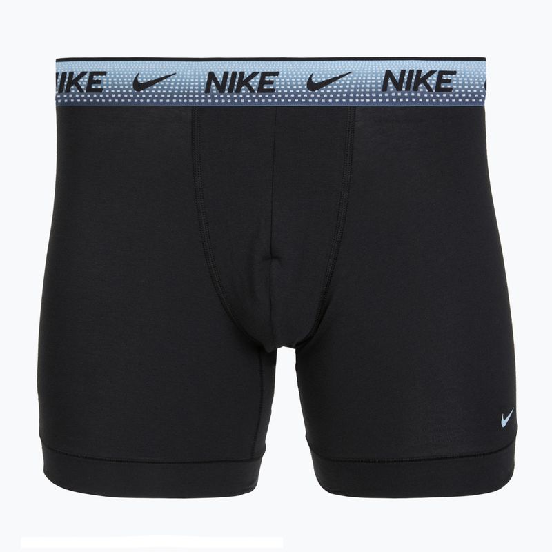 Boxeri pentru bărbați Nike Essential Cotton Stretch 3 pairs blue dawn 2