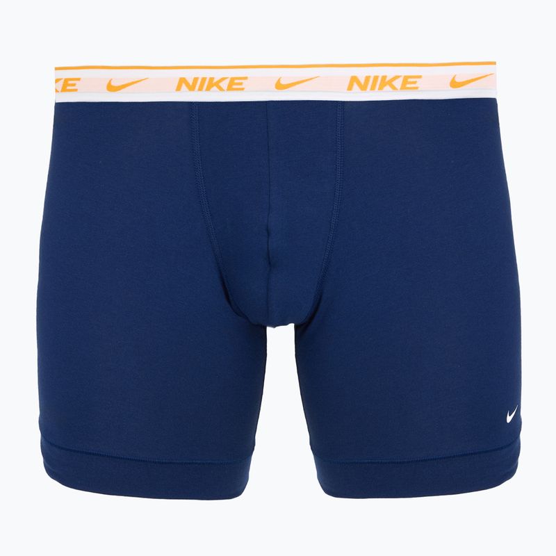 Boxeri pentru bărbați Nike Essential Cotton Stretch 3 pairs blue graphite 2