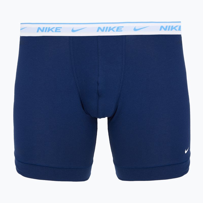Boxeri pentru bărbați Nike Essential Cotton Stretch 3 pairs blue graphite 4