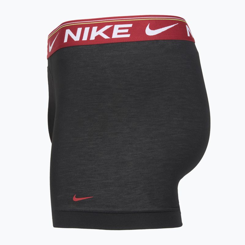 Boxeri pentru bărbați Nike Dri-FIT Ultra Comfort 3 pairs black/team crimson/dark raisin/black 4
