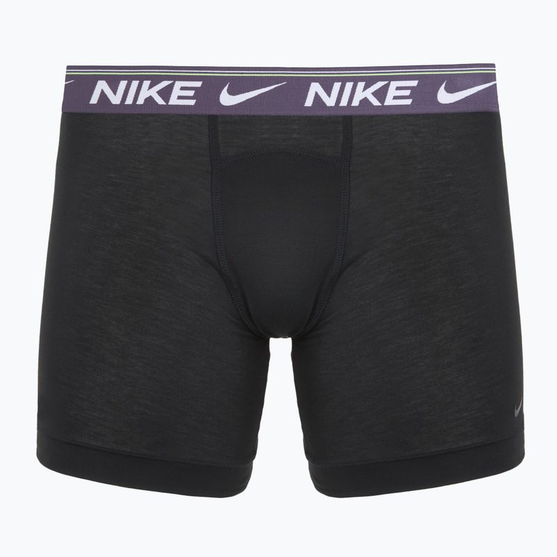 Boxeri pentru bărbați Nike Dri-FIT Ultra Comfort 3 pairs black/team crimson/dark raisin/black 6