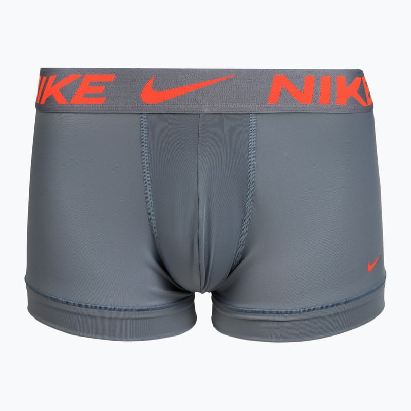 Boxeri pentru bărbați Nike Dri-Fit Essential Micro Trunk 3 pairs grey 5