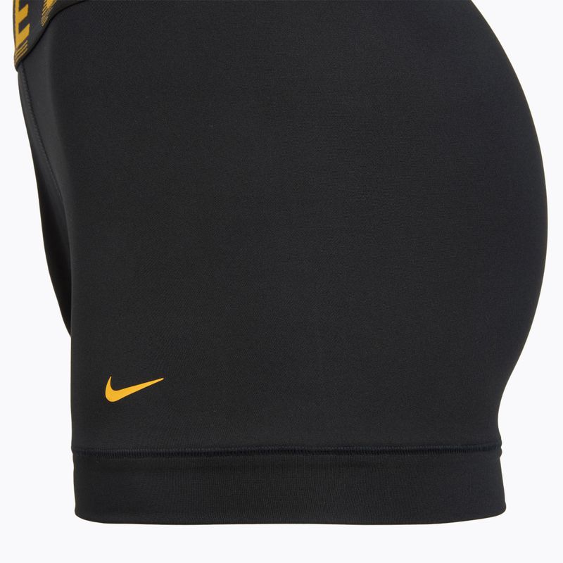 Boxeri pentru bărbați Nike Dri-Fit Essential Micro Trunk 3 pairs black/game royal/malachite/un gold/zoom wb 4