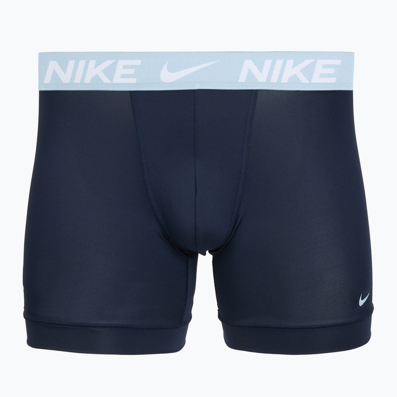 Boxeri pentru bărbați Nike Dri-Fit Essential Micro 3 pairs petrol 2