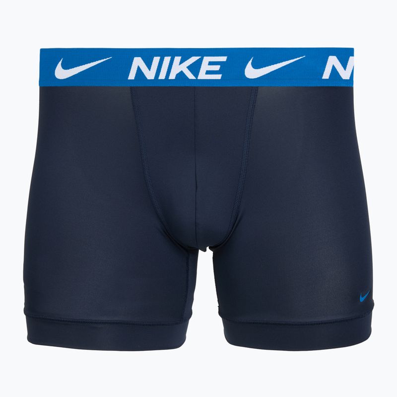Boxeri pentru bărbați Nike Dri-Fit Essential Micro 3 pairs petrol 4