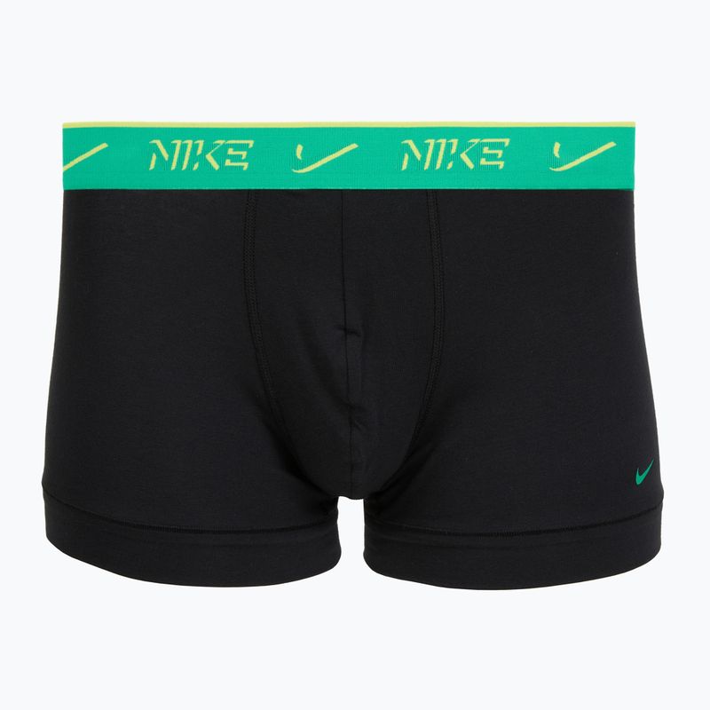 Boxeri pentru bărbați Nike Cotton Stretch Trunk 3 pairs herd 2