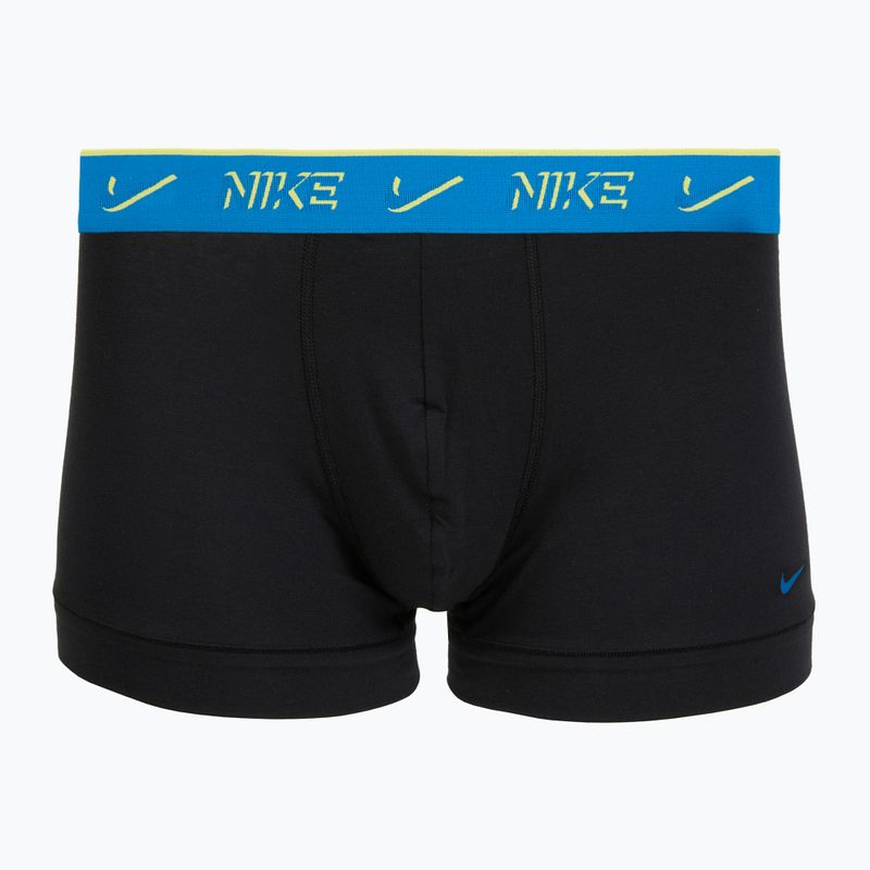 Boxeri pentru bărbați Nike Cotton Stretch Trunk 3 pairs herd 3
