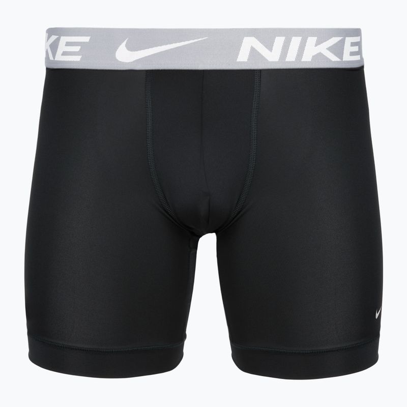 Boxeri pentru bărbați Nike Essential Micro 3 pairs black/sapphire/wolf grey/team crimson 5