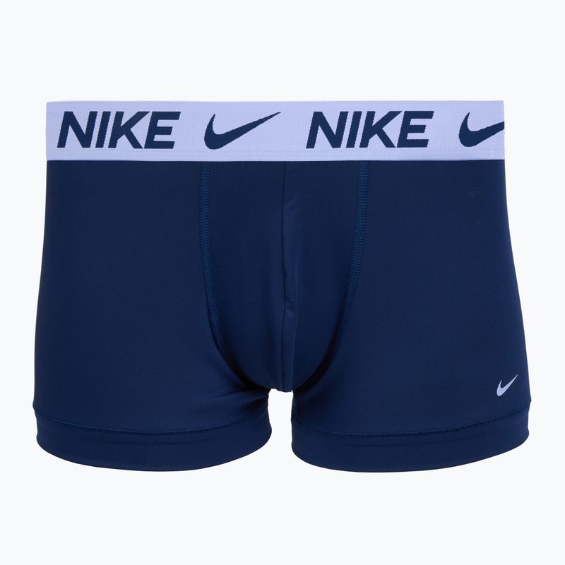 Boxeri pentru bărbați Nike Dri-Fit Essential Micro Trunk 3 pairs navy 3