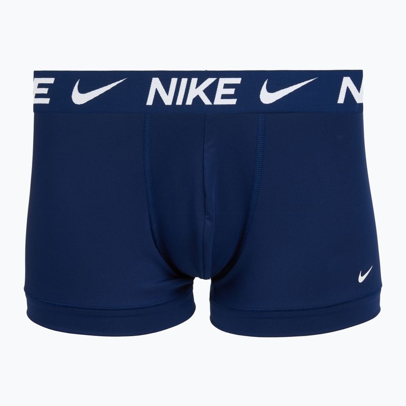 Boxeri pentru bărbați Nike Dri-Fit Essential Micro Trunk 3 pairs navy 4