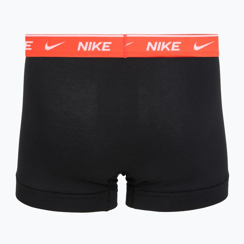 Boxeri pentru bărbați Nike Cotton Stretch Trunk 2 pairs onyx 4