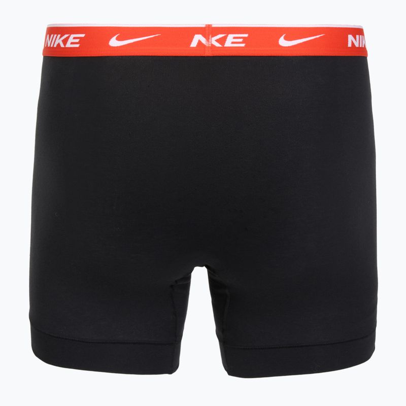 Boxeri pentru bărbați Nike Essential Cotton Stretch 5 pairs black/volt/pt red/game royal/sm green/un gold wb 3