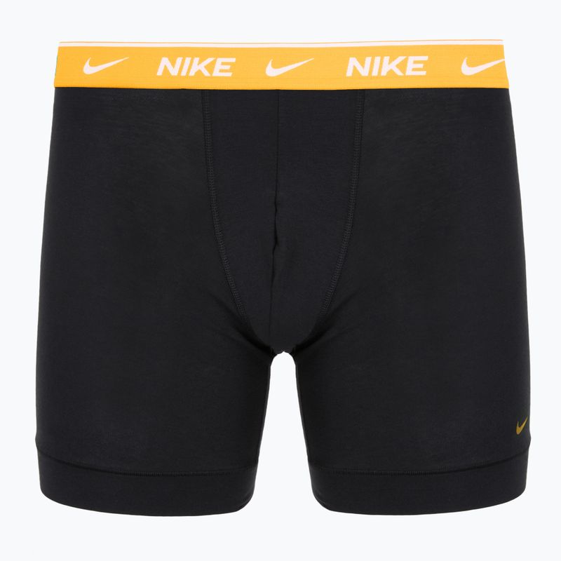 Boxeri pentru bărbați Nike Essential Cotton Stretch 5 pairs black/volt/pt red/game royal/sm green/un gold wb 5