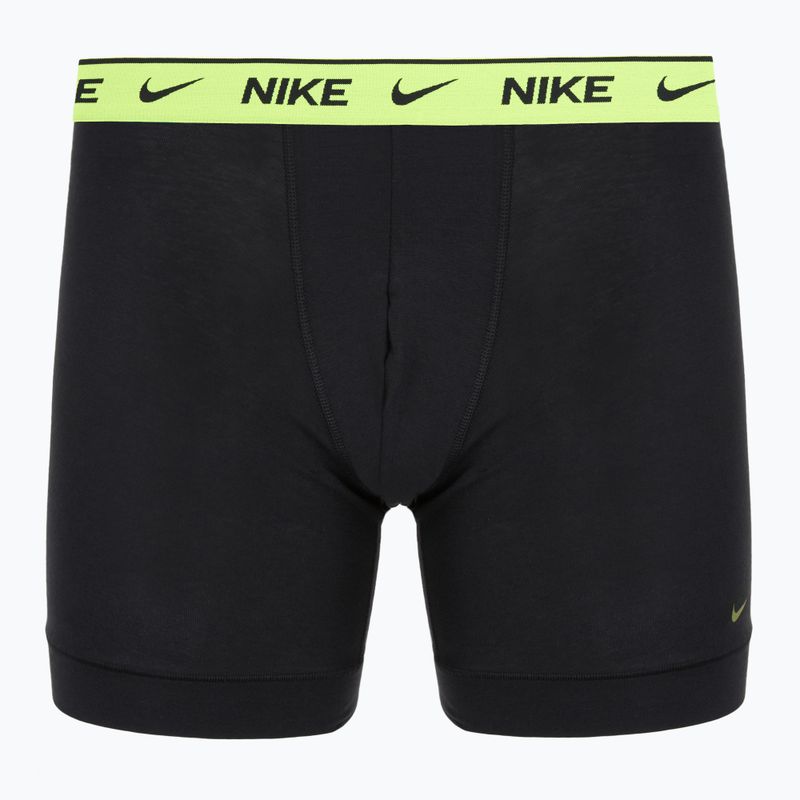 Boxeri pentru bărbați Nike Essential Cotton Stretch 5 pairs black/volt/pt red/game royal/sm green/un gold wb 6