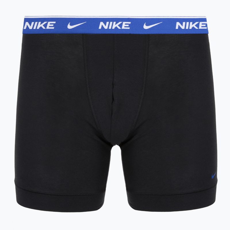 Boxeri pentru bărbați Nike Essential Cotton Stretch 5 pairs black/volt/pt red/game royal/sm green/un gold wb 8