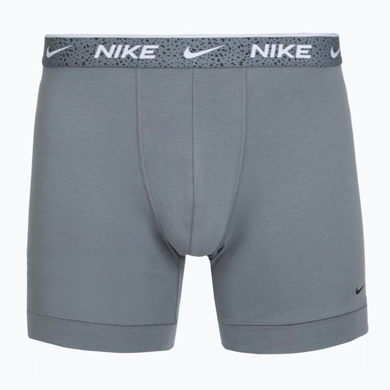 Boxeri pentru bărbați Nike Essential Cotton Stretch 3 pairs gray multi 2