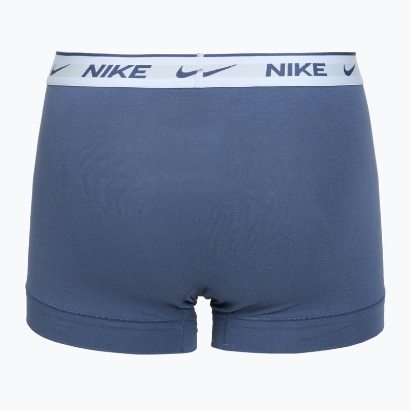 Boxeri pentru bărbați Nike Cotton Stretch Trunk 3 pairs mineral 3