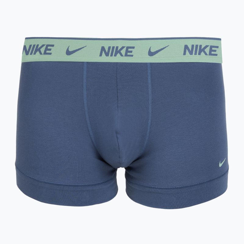 Boxeri pentru bărbați Nike Cotton Stretch Trunk 3 pairs mineral 5