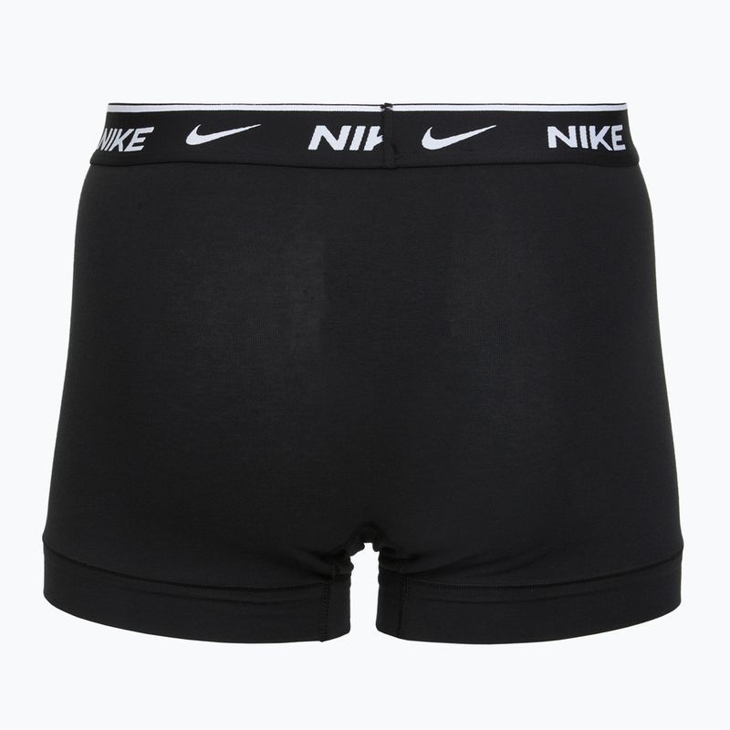 Boxeri pentru bărbați Nike Cotton Stretch Trunk Black 2