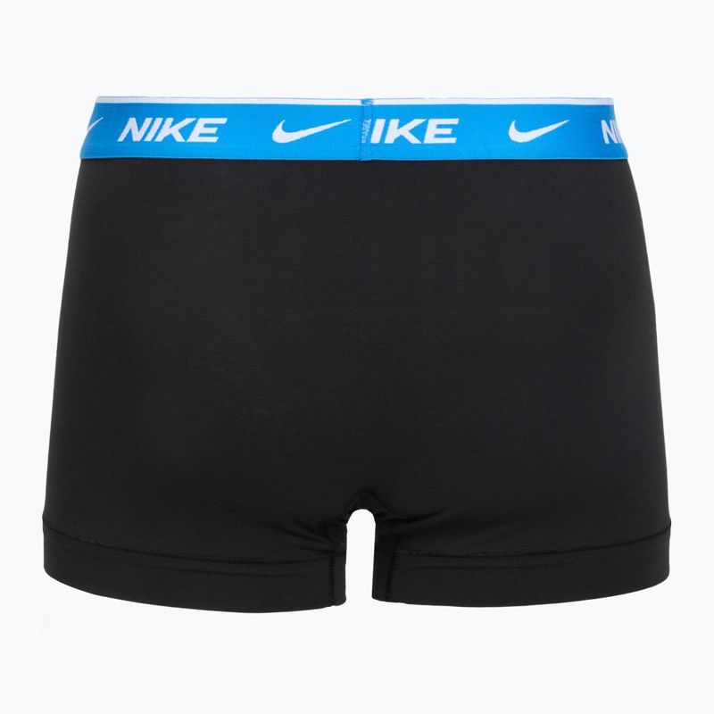 Boxeri pentru bărbați Nike Cotton Stretch Trunk 3 pack open black 3