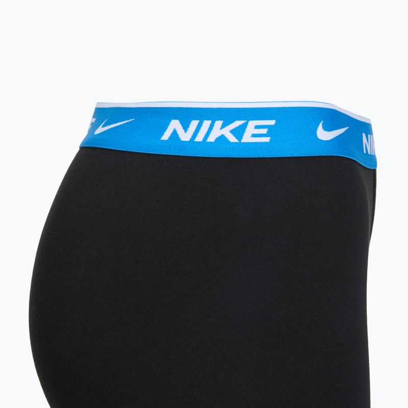 Boxeri pentru bărbați Nike Cotton Stretch Trunk 3 pack open black 4