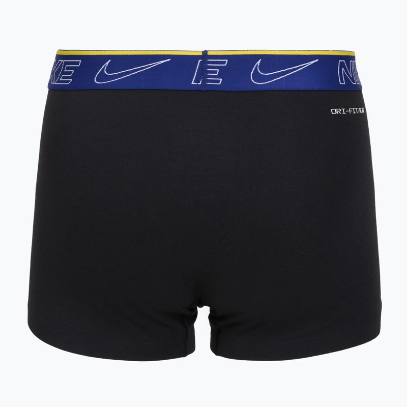 Boxeri pentru bărbați Nike Elite Cotton Stretch Trunk evening sky 3