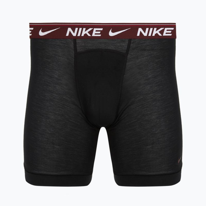 Boxeri pentru bărbați Nike Dri-FIT Ultra Comfort Long 3 pack gray 5