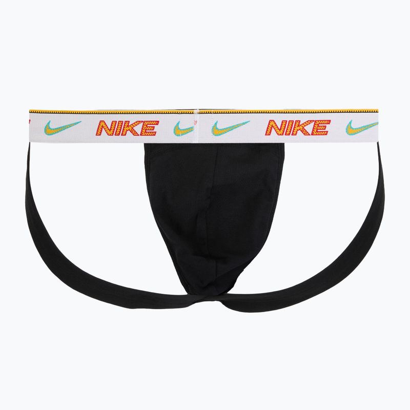 Boxeri pentru bărbați Nike Cotton Stretch Jock Strap Steel Grey 2