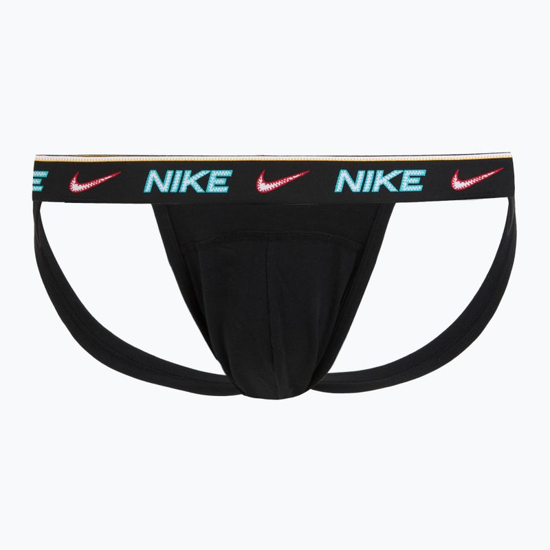 Boxeri pentru bărbați Nike Cotton Stretch Jock Strap Steel Grey 5
