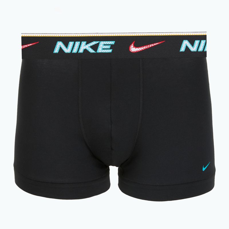 Boxeri pentru bărbați Nike Cotton Stretch Trunk 3 pack steel Grey 2