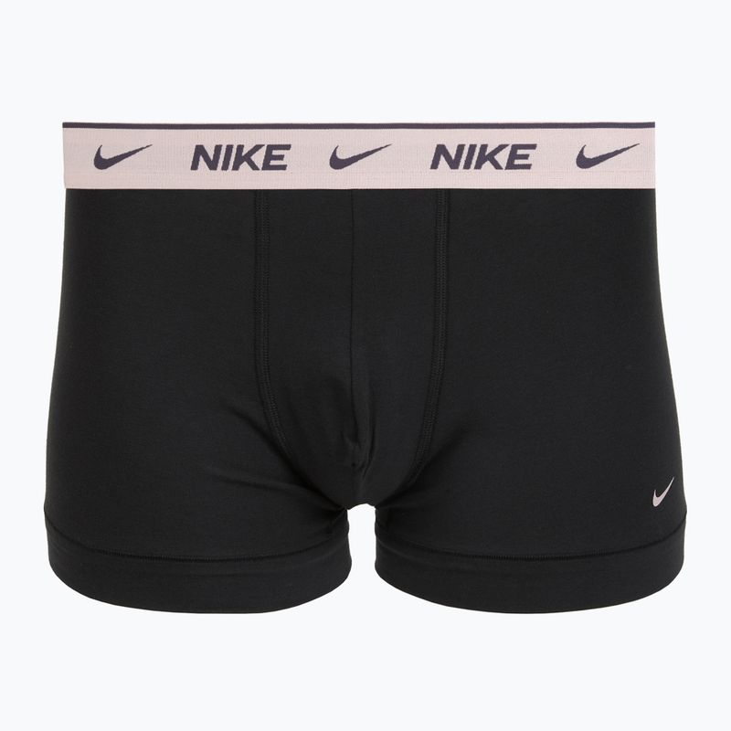 Boxeri pentru bărbați Nike Cotton Stretch Trunk 3 pack charcoal heather 2